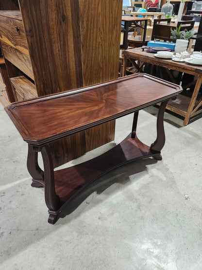Mahogany Console Table