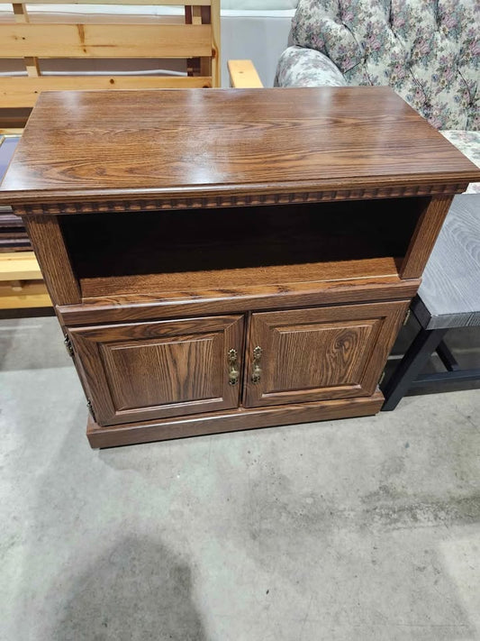 Rolling Wooden Cabinet / TV Stand