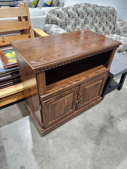 Rolling Wooden Cabinet / TV Stand