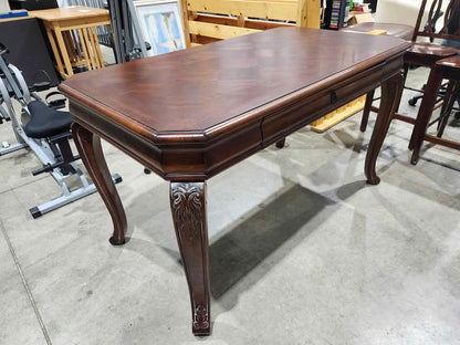 Antique Style Brown Wooden Desk
