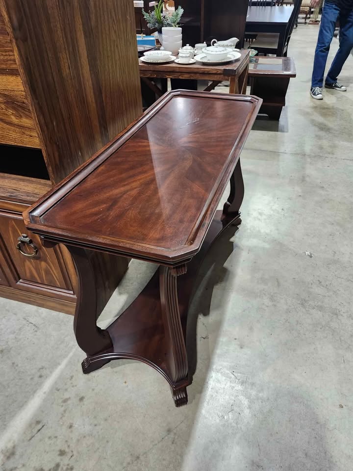 Mahogany Console Table