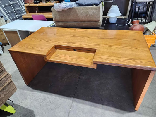Very Large Solid Oak Desk