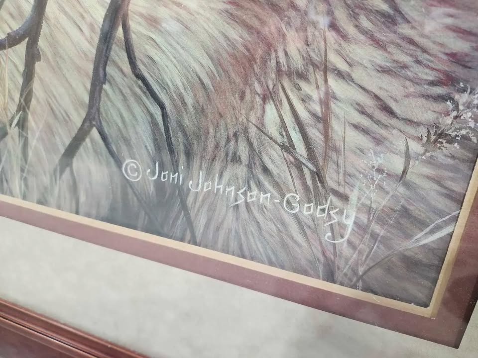 Joni Johnson-Godsy Wolf Print