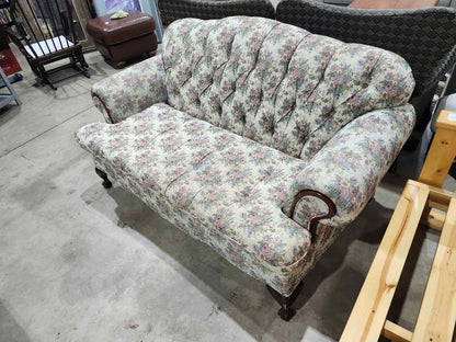 Vintage Floral Loveseat