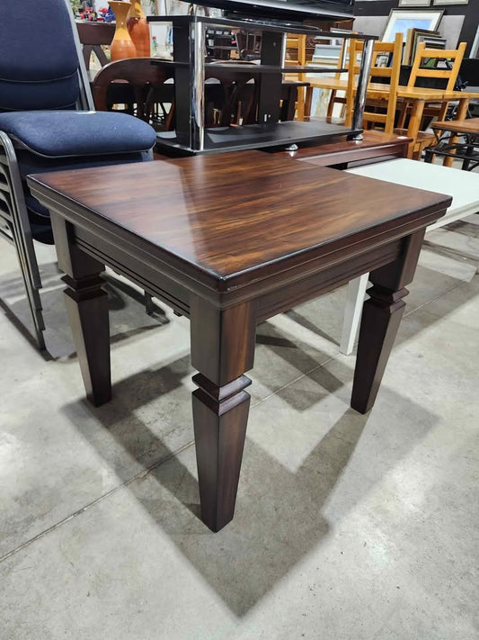 Wooden Square End Table