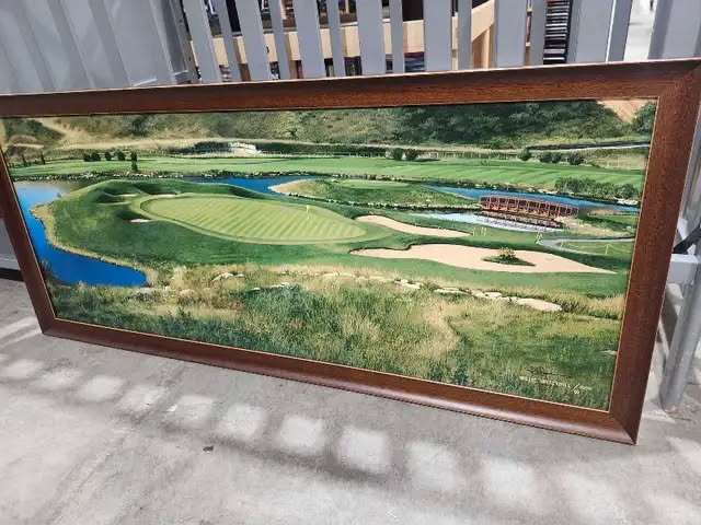 Willie Underhill Golf Art