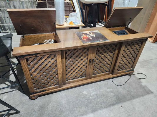 Vintage Clairtone Record Player Console