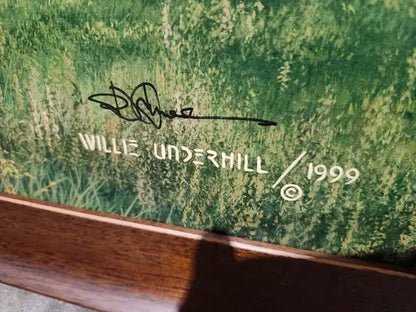 Willie Underhill Golf Art