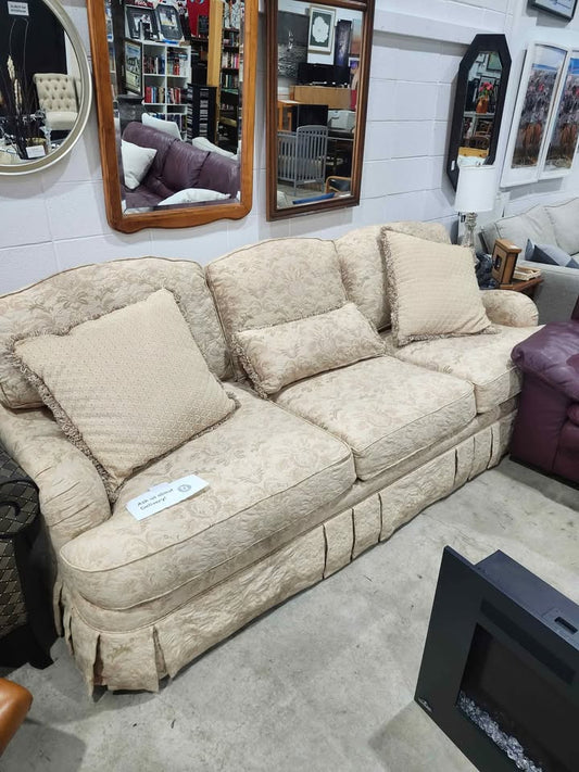 Vintage Floral Patterned Sofa