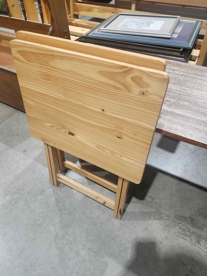 Wooden Folding TV Tray Table
