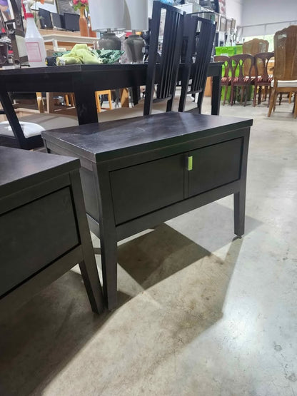 AP Industries Wooden Night Stand Pair