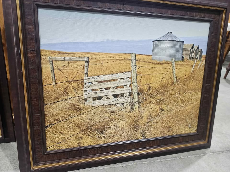 Framed Farm Landscape Prints - 3 Available