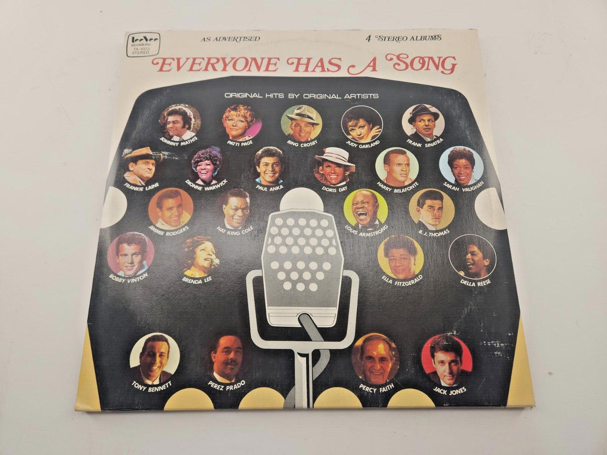 "Everyone Has A Song" - Original Songs By Original Artists - 4 Vinyl LP Albums