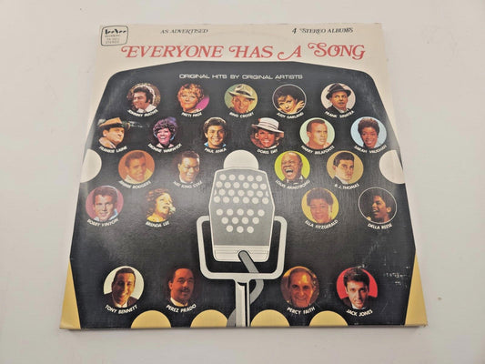"Everyone Has A Song" - Original Songs By Original Artists - 4 Vinyl LP Albums