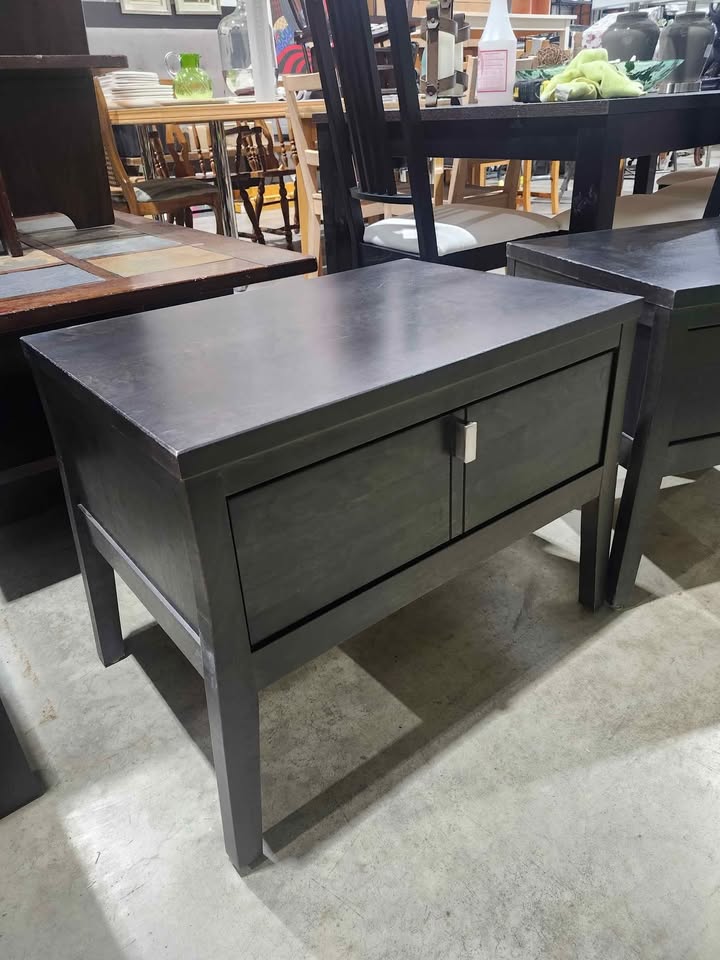 AP Industries Wooden Night Stand Pair