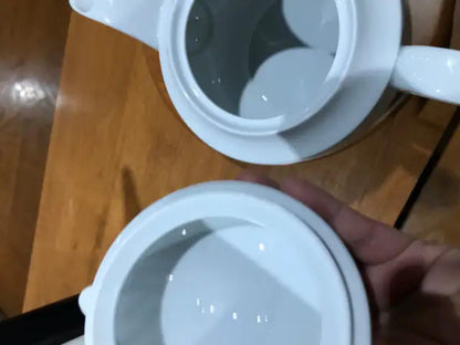 Stokes Teapot White