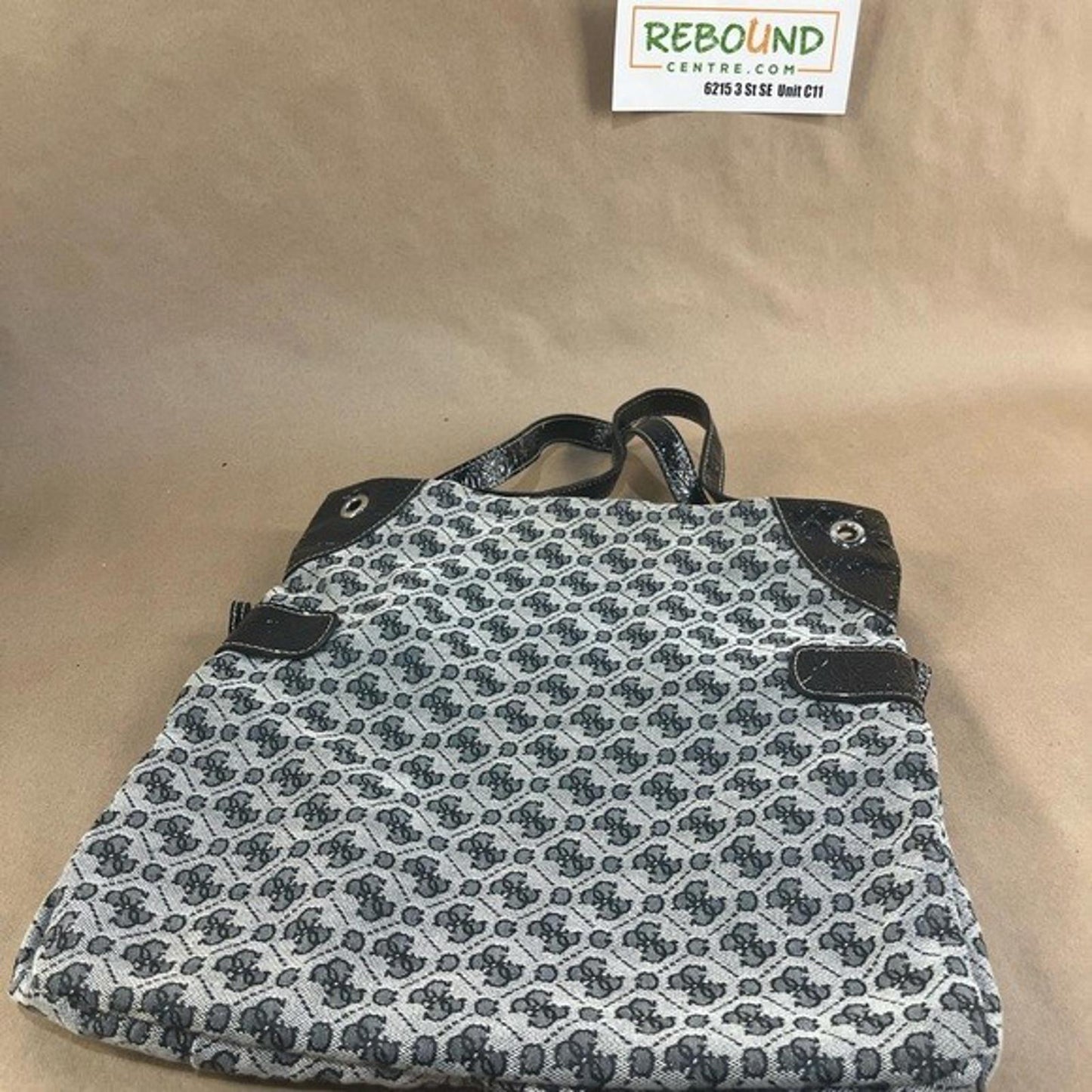 Vintage Y2K Guess Monogram Tote Bag