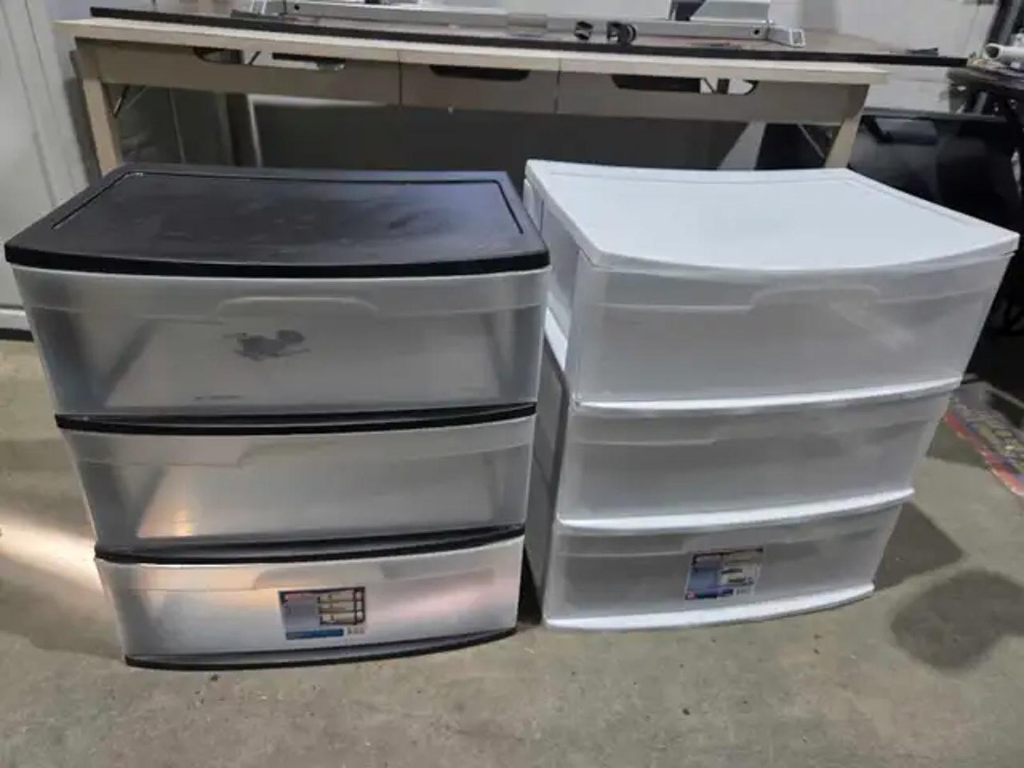 Sterilite Storage Drawers - 2 Available