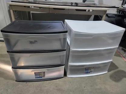 Sterilite Storage Drawers - 2 Available