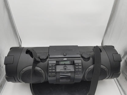 Good Condition JVC Powered Woofer CD System RV-NB52B Black Tested Working