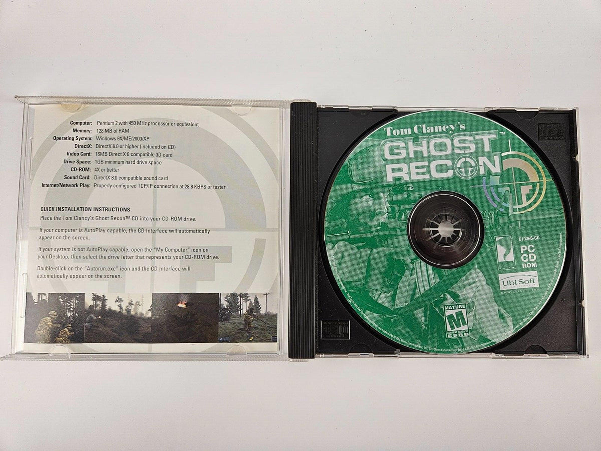Tom Clancey's Ghost Recon PC Game