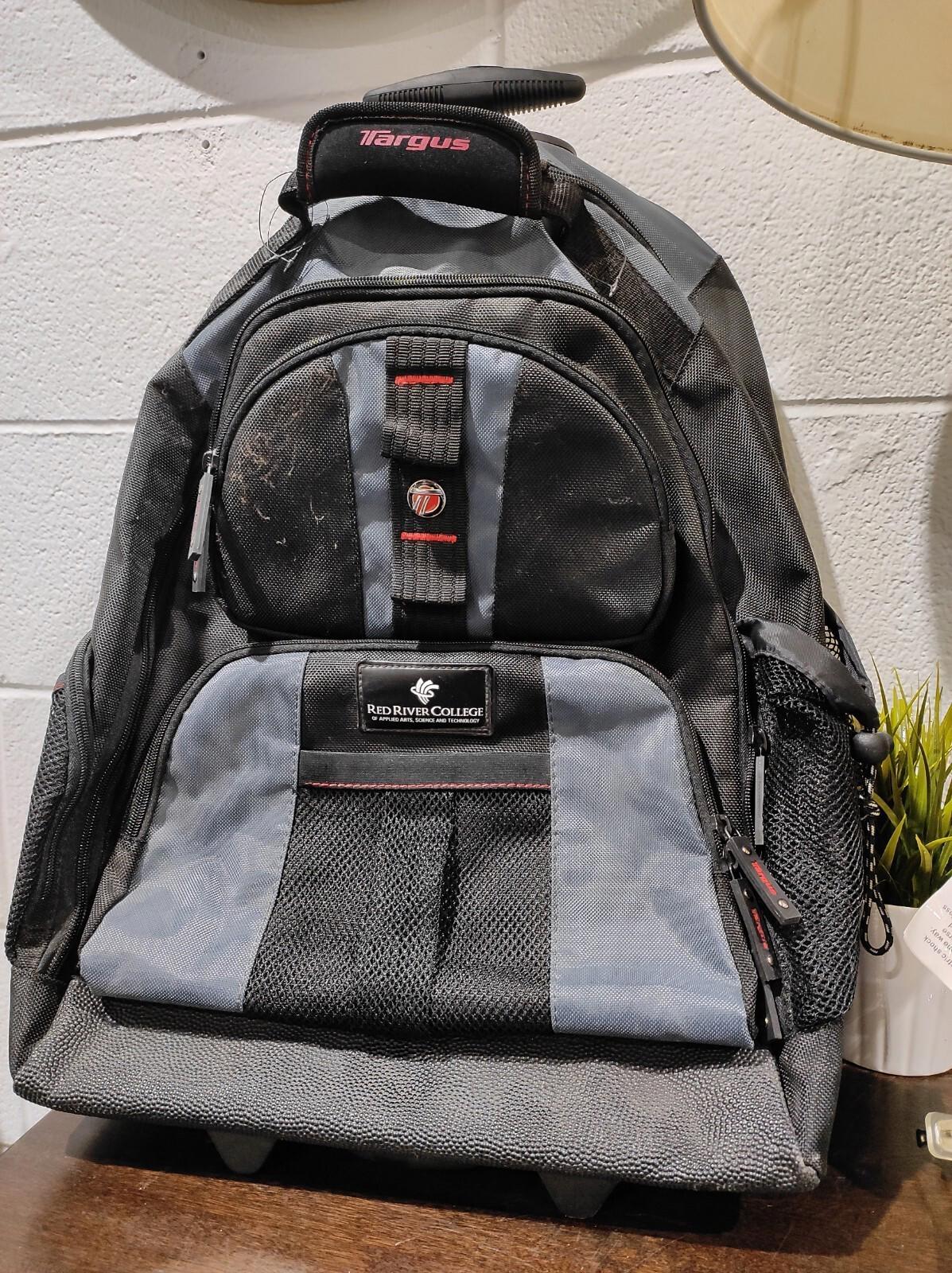 Targus Travel Pull Up Handle Wheeled Backpack Bag Model