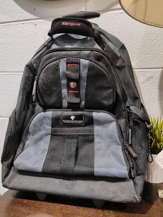 Targus Travel Pull Up Handle Wheeled Backpack Bag Model