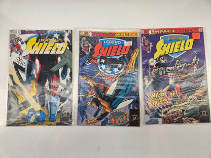 Legend of the Shield & The Original Shield - Lot of 21 Comics