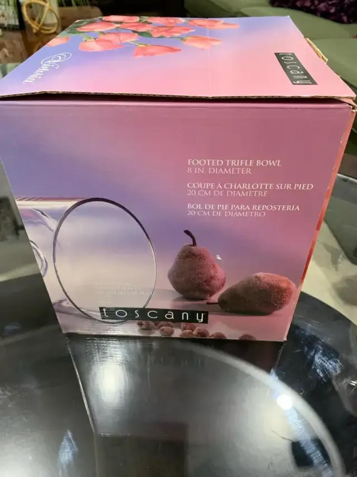 Tuscany Victoria Trifle Bowl
