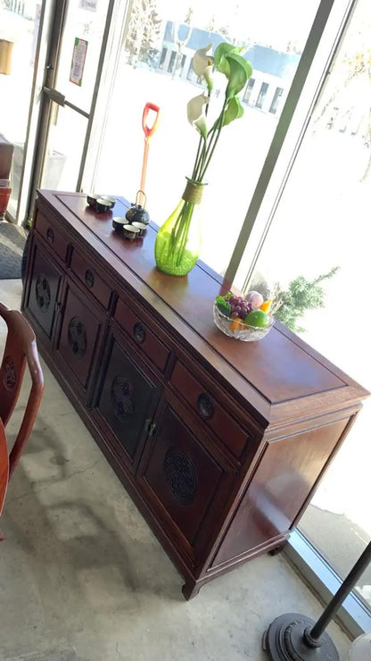 Mahogany Credenza