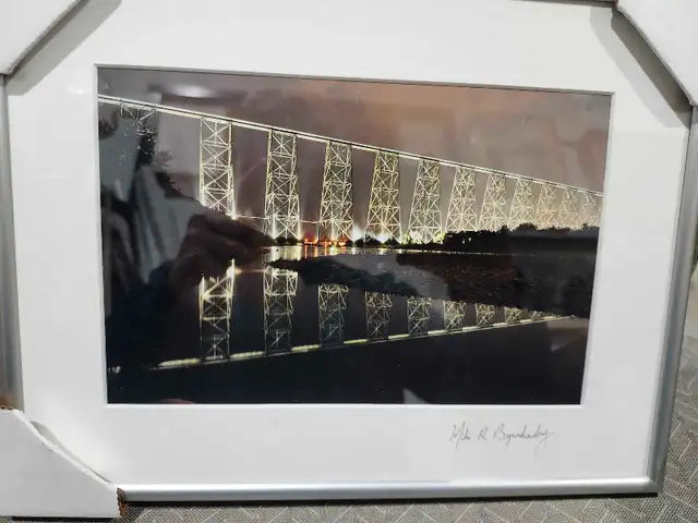 Signed/Framed Photographs by Mike Byneshewsky