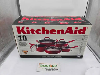 Brand New! KitchenAid 10-Piece Cookware Set