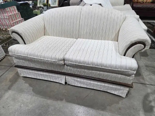Vintage Cream Loveseat