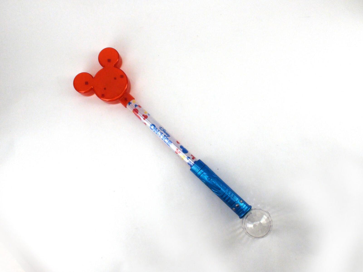 Disney On Ice Magic Lightup Wand - Mickey Mouse Red & Blue 3 Settings