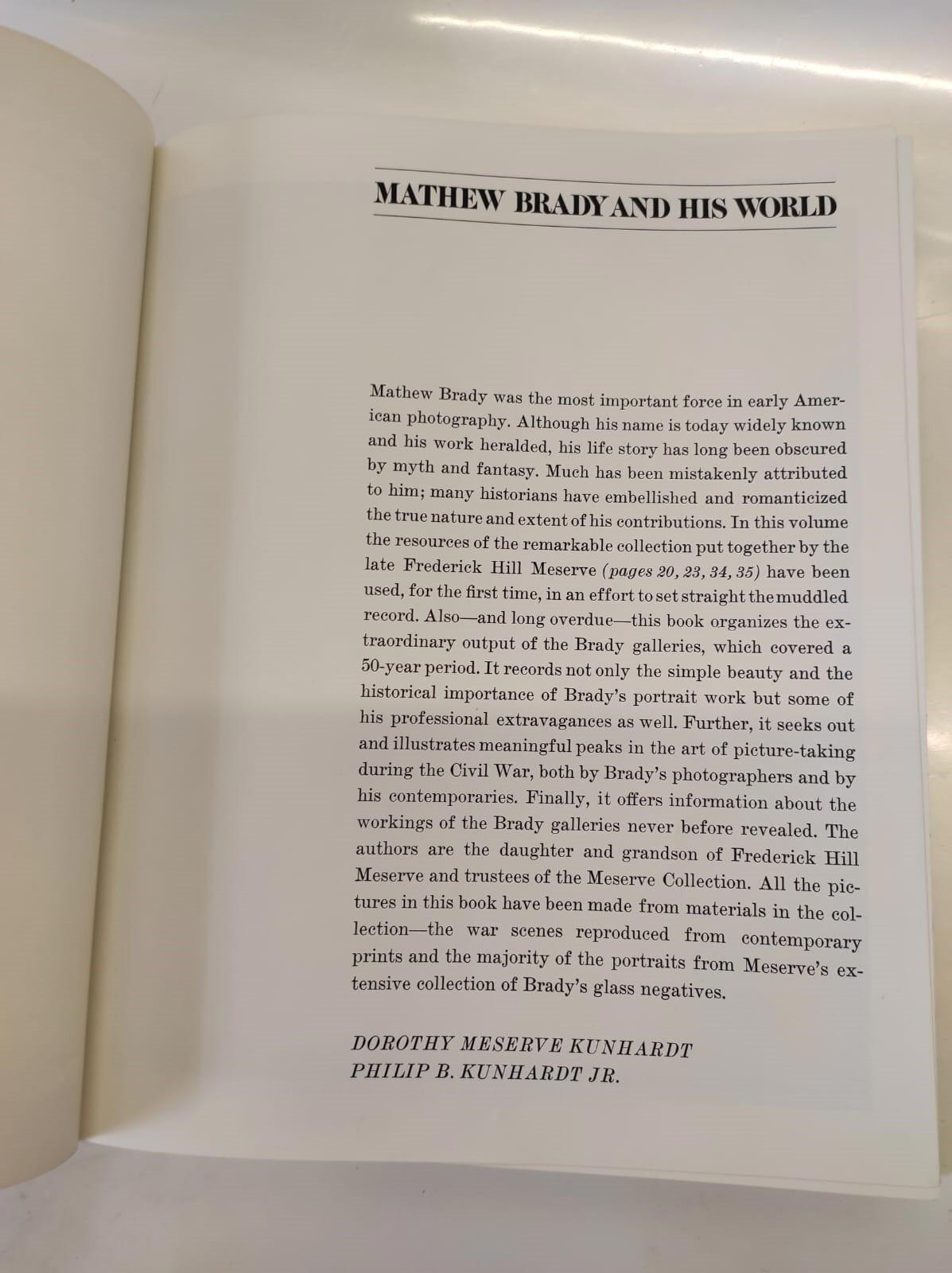 Mathew Brady And His World Meserve Collection ~ Time Life Books, 1977