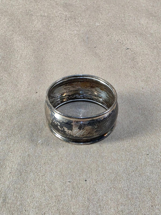 Vintage English Birks Sterling Napkin Ring engraving
