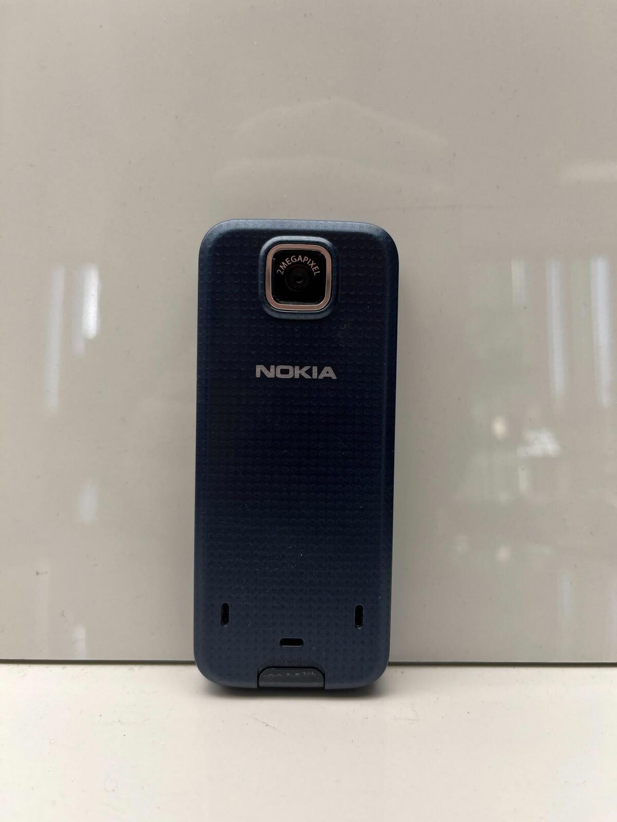Nokia Supernova 7310C Cellphone Bad Battery Steel Blue FOR PARTS