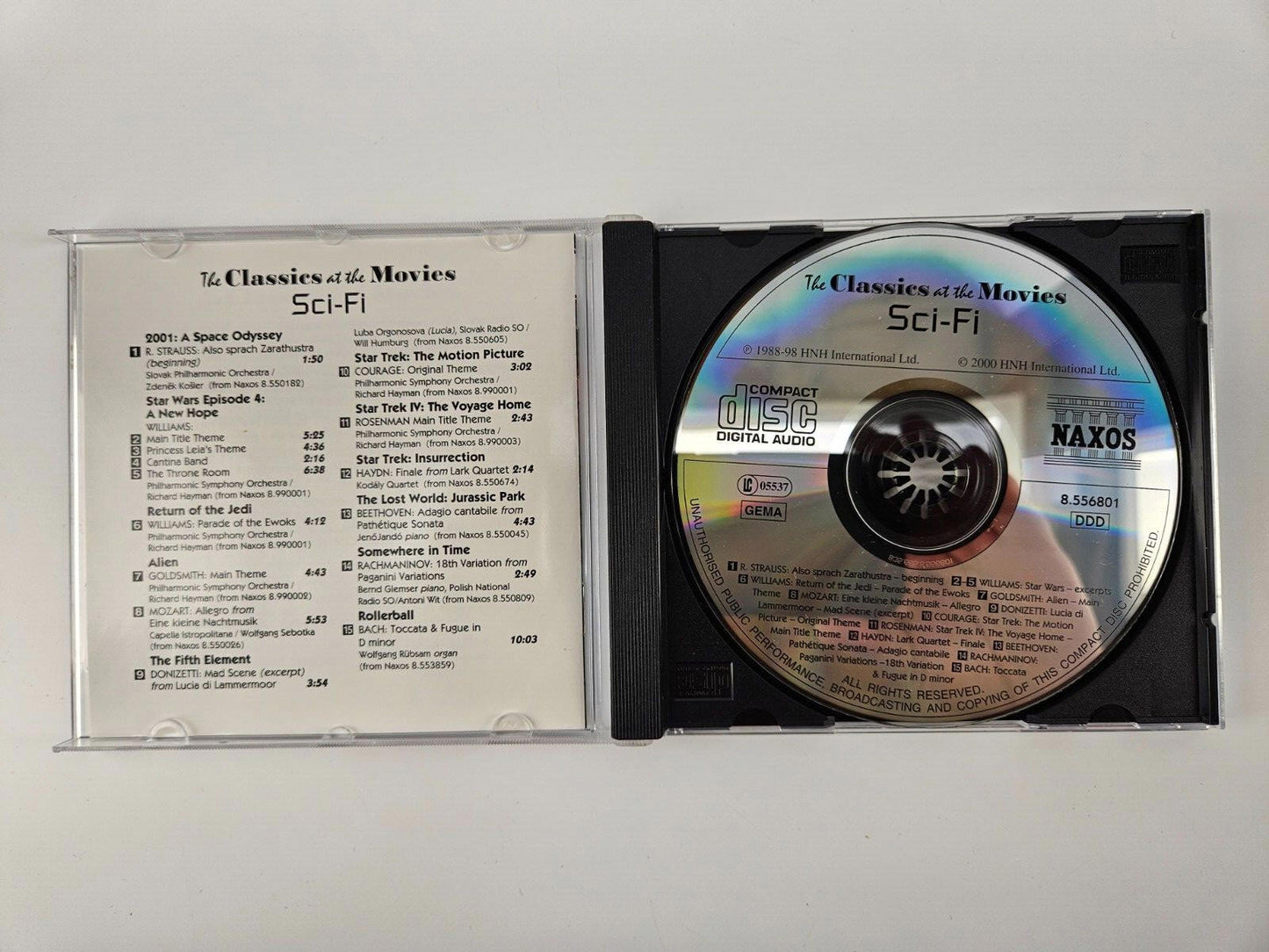 The Classics At The Movies CD Sound Track Sci-Fi