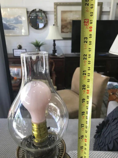Retro Brass Electrical Oil Lamp