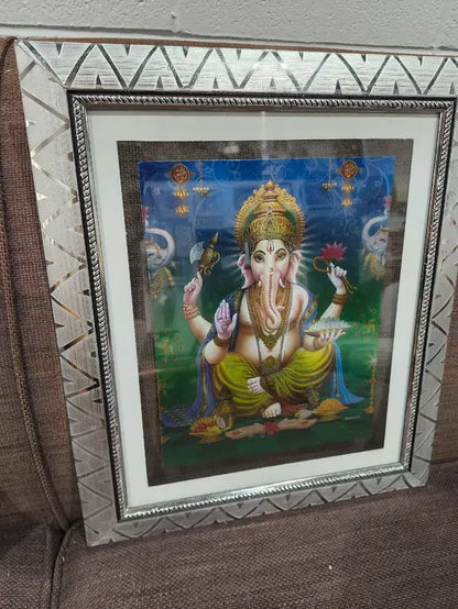 Framed Hindu Themed Art