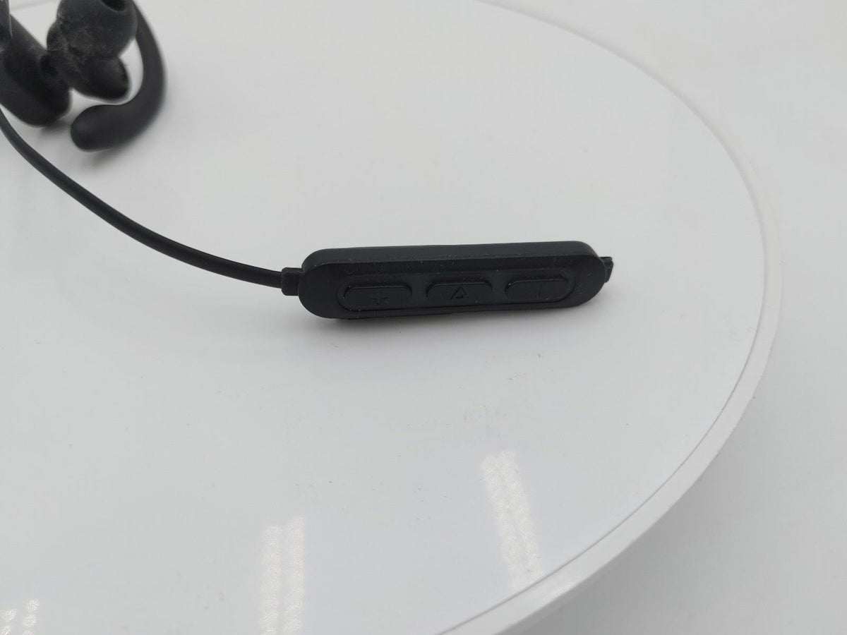 Bon état : écouteur droit Anker SoundBuds Curve avec commandes, noir, testé et fonctionnel