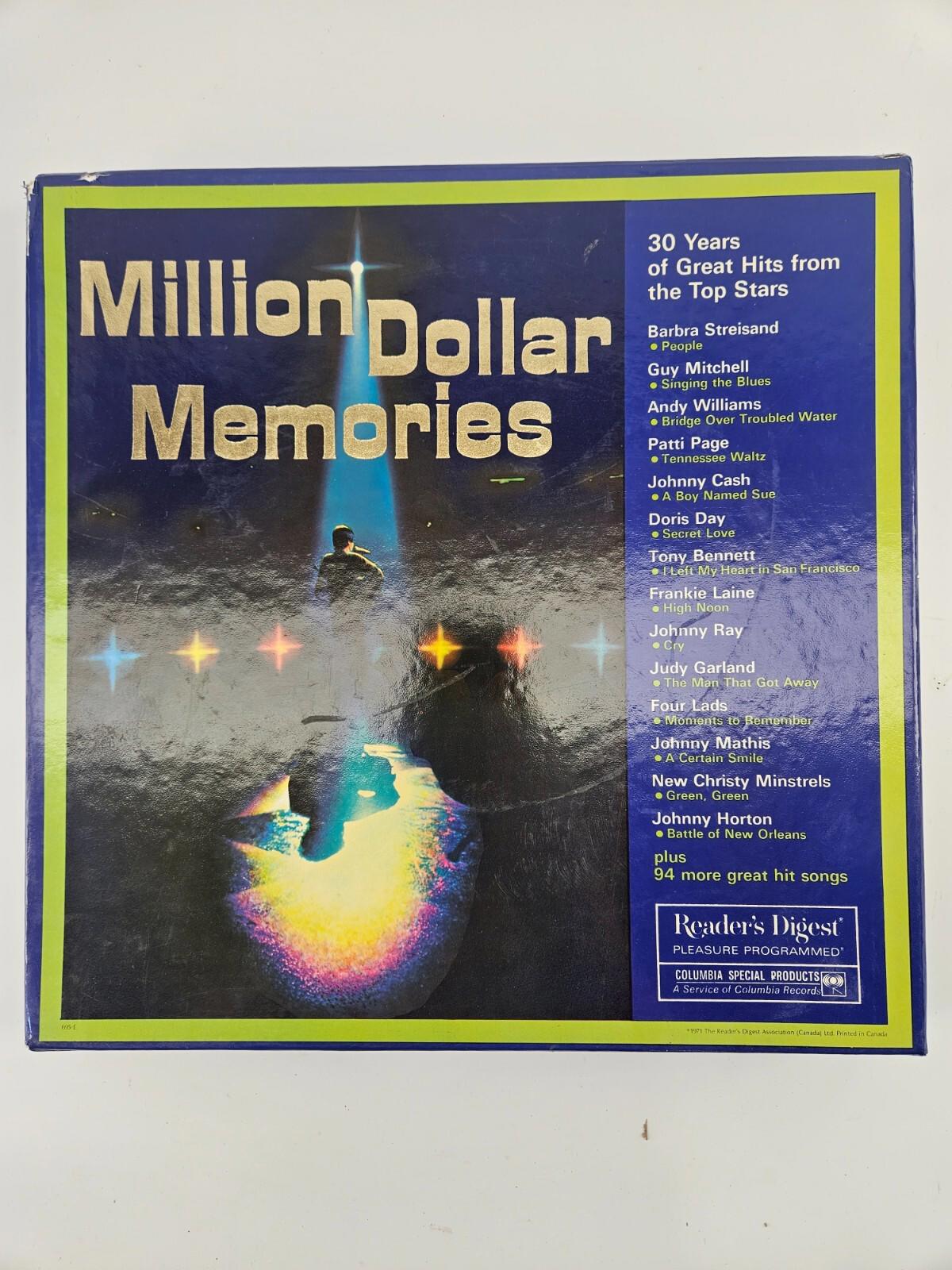 Million Dollar Memories Vinyl LP Box Set 1972 (9 Album Set, Various Artists)