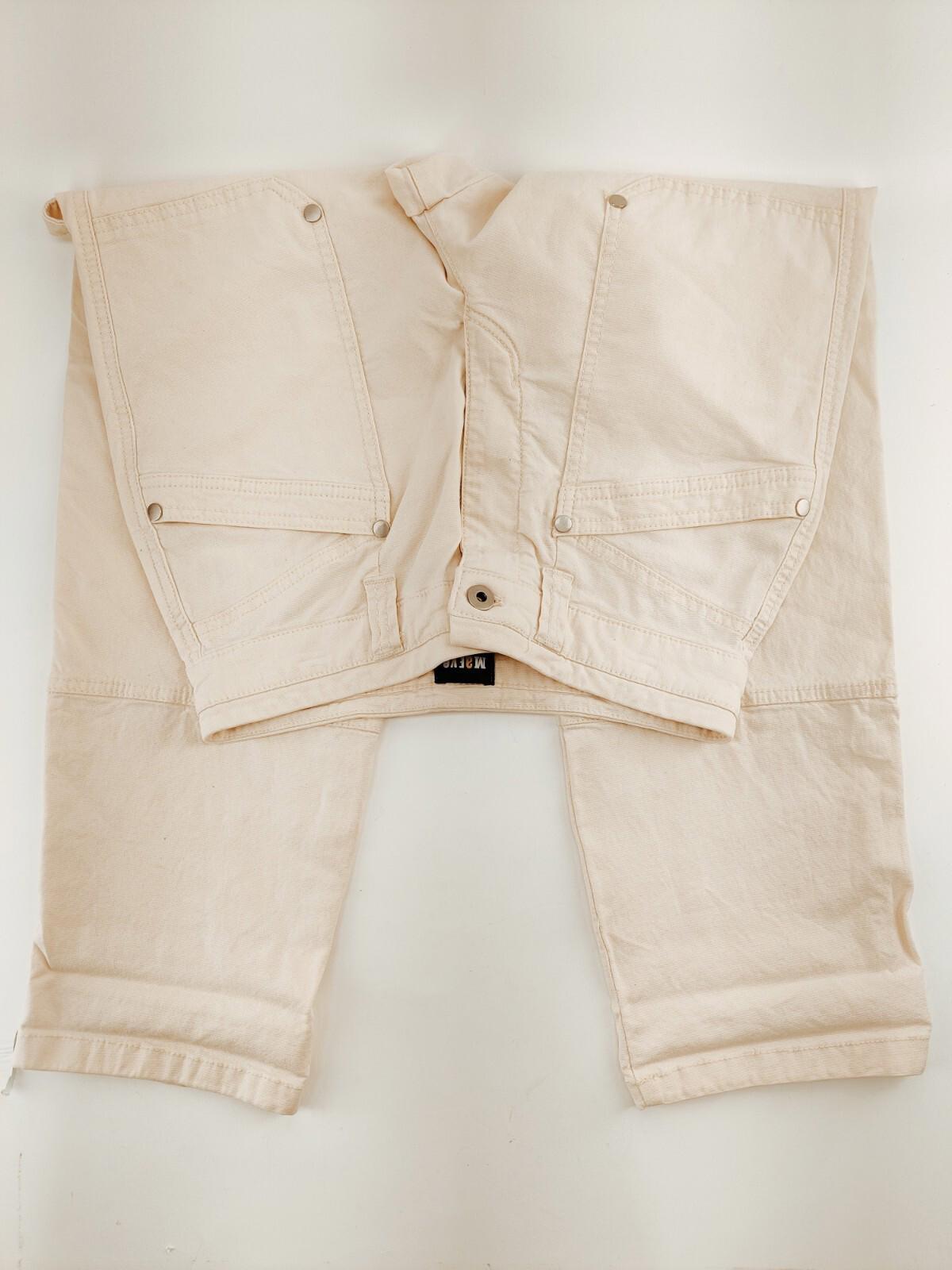 Maeve by Anthropologie White Carpenter's Pants Women's Size 27