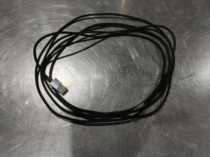 EXCELLENT CONDITION 10FT USBC to USBA Braided Black/Silver Cable for PC Mac