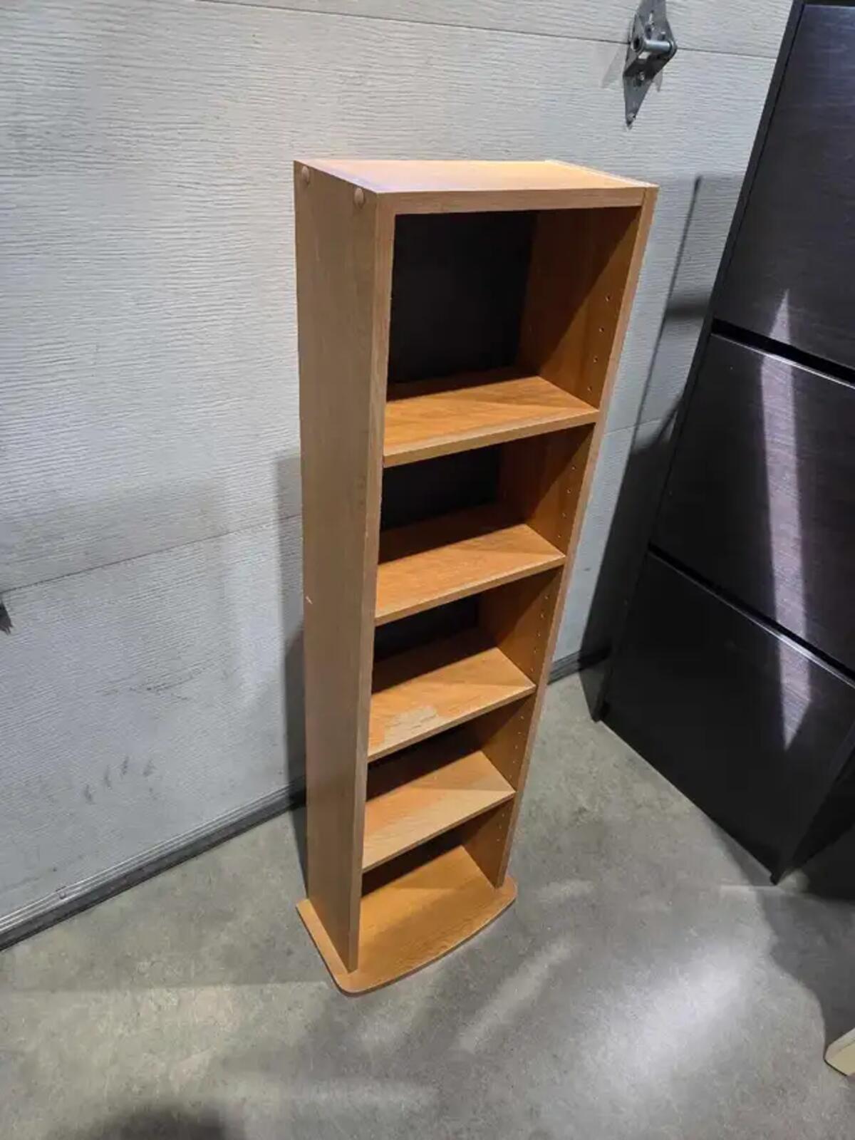 Wooden CD/DVD rack