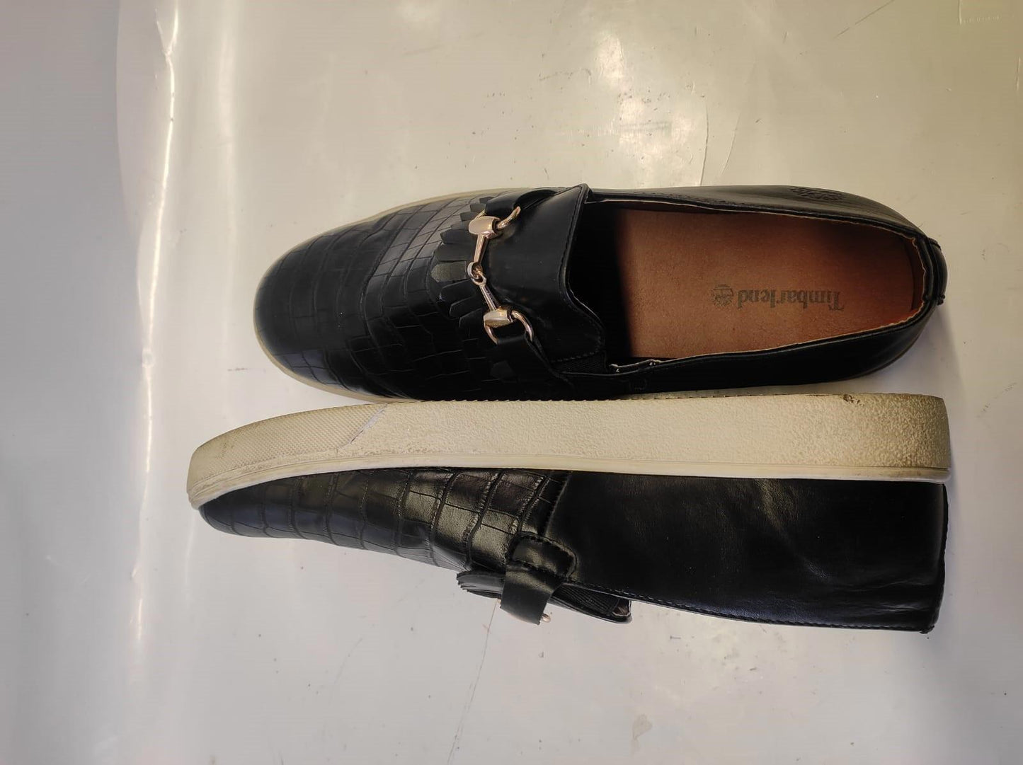 Timberland Men's Milo Bay Slip On Sneaker Loafer Black Size-46