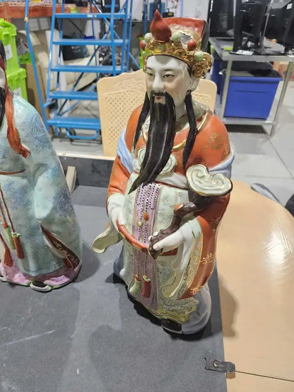 Porcelain Asian Figurines - 18"