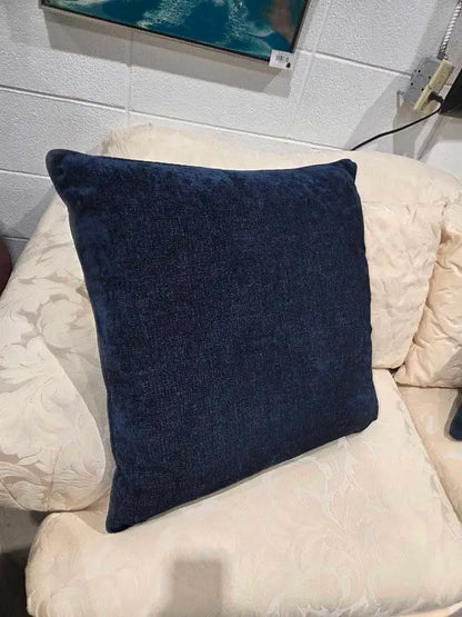 Urban Barn Navy Blue Cushions Set