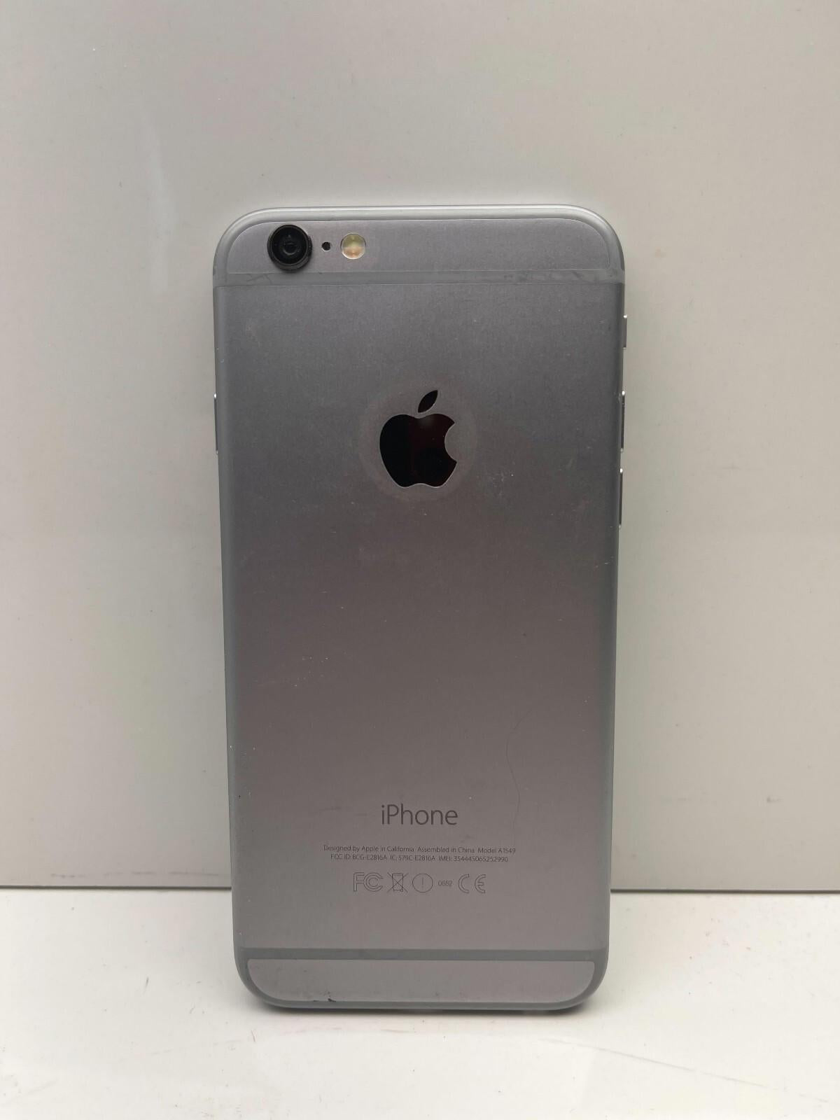 iPhone 6 Rear Housing + Camera Assembly Silver UNTESTED