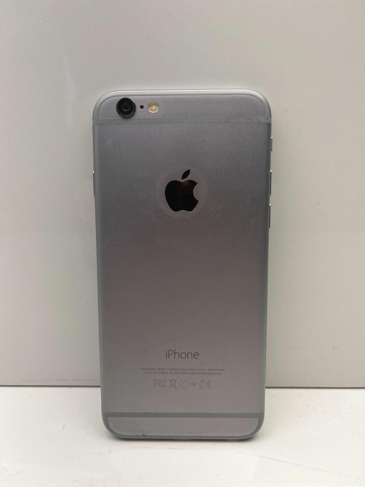iPhone 6 Rear Housing + Camera Assembly Silver UNTESTED